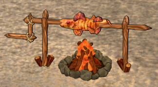 Cooked fish
