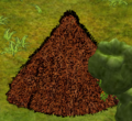 An ant hill become a dungeon.